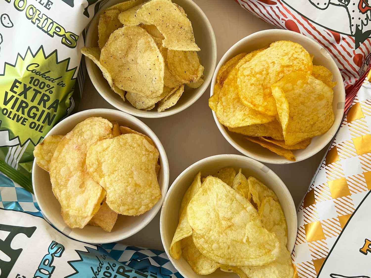 サクサク Graza's New Extra Virgin Olive Oil Potato Chips Are “Perfect