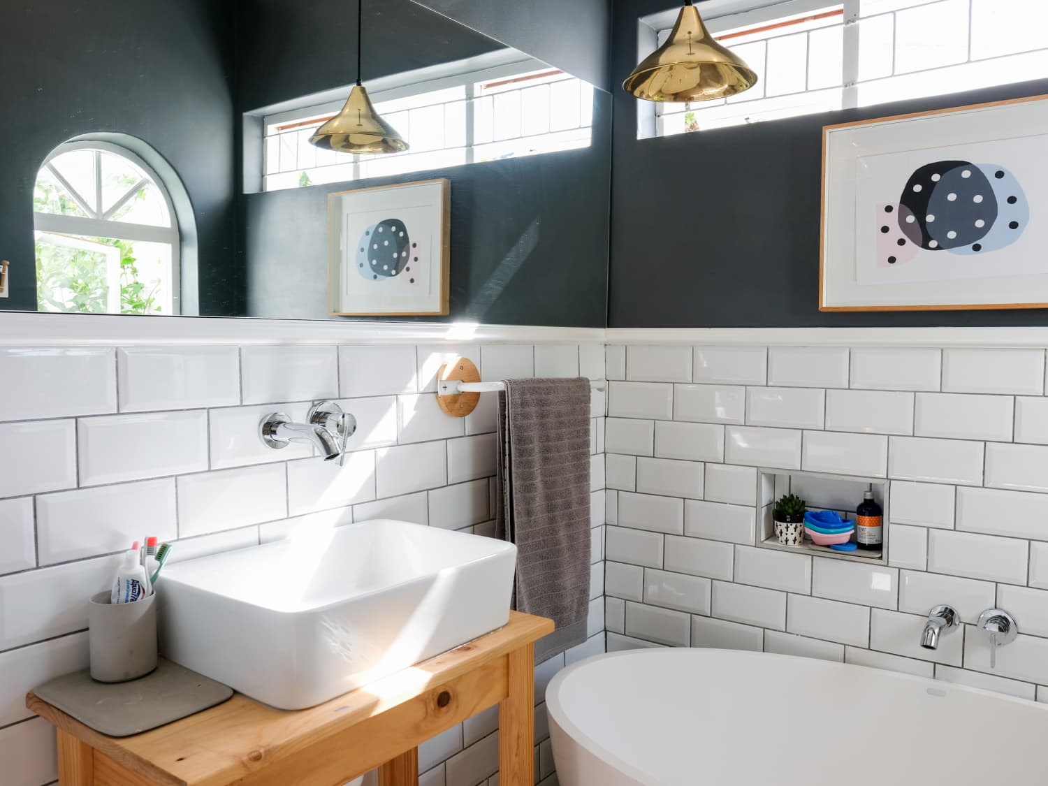 How To - Double your storage in a small bathroom