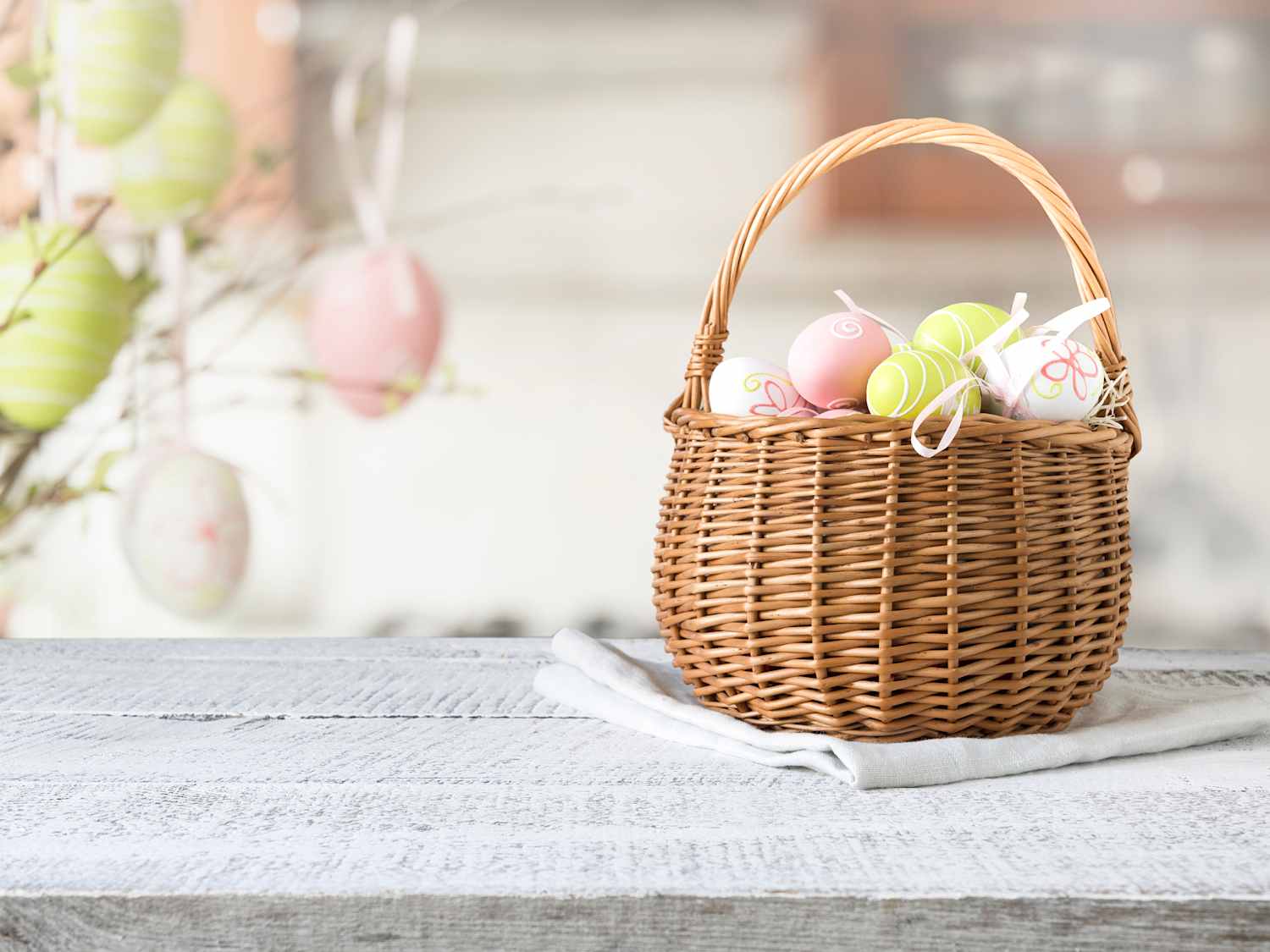 easter basket background images