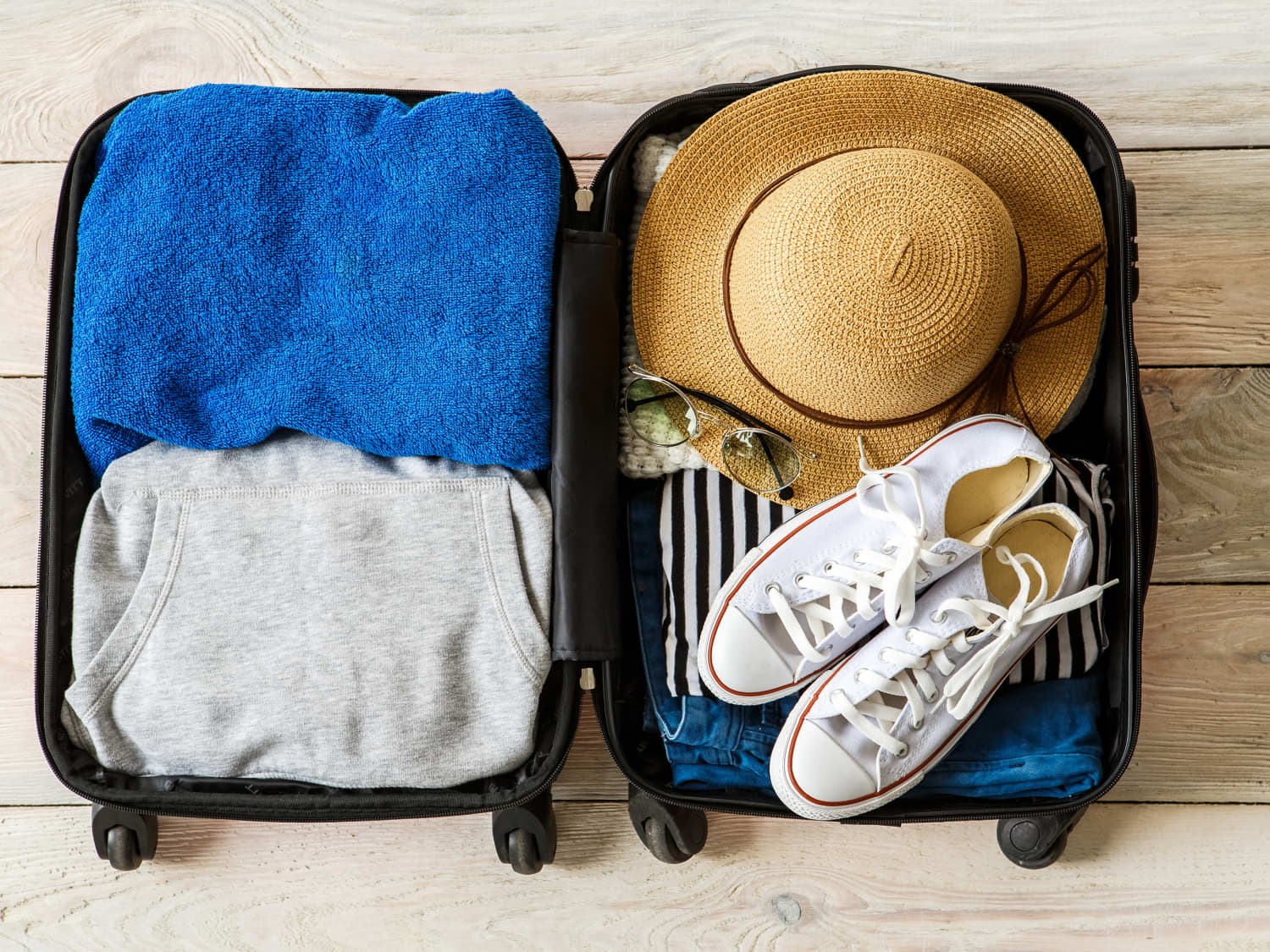 Can you pack hangers in your suitcase best sale