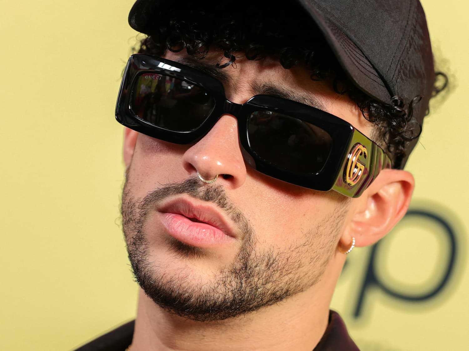 Bad bunny outlet gucci sunglasses