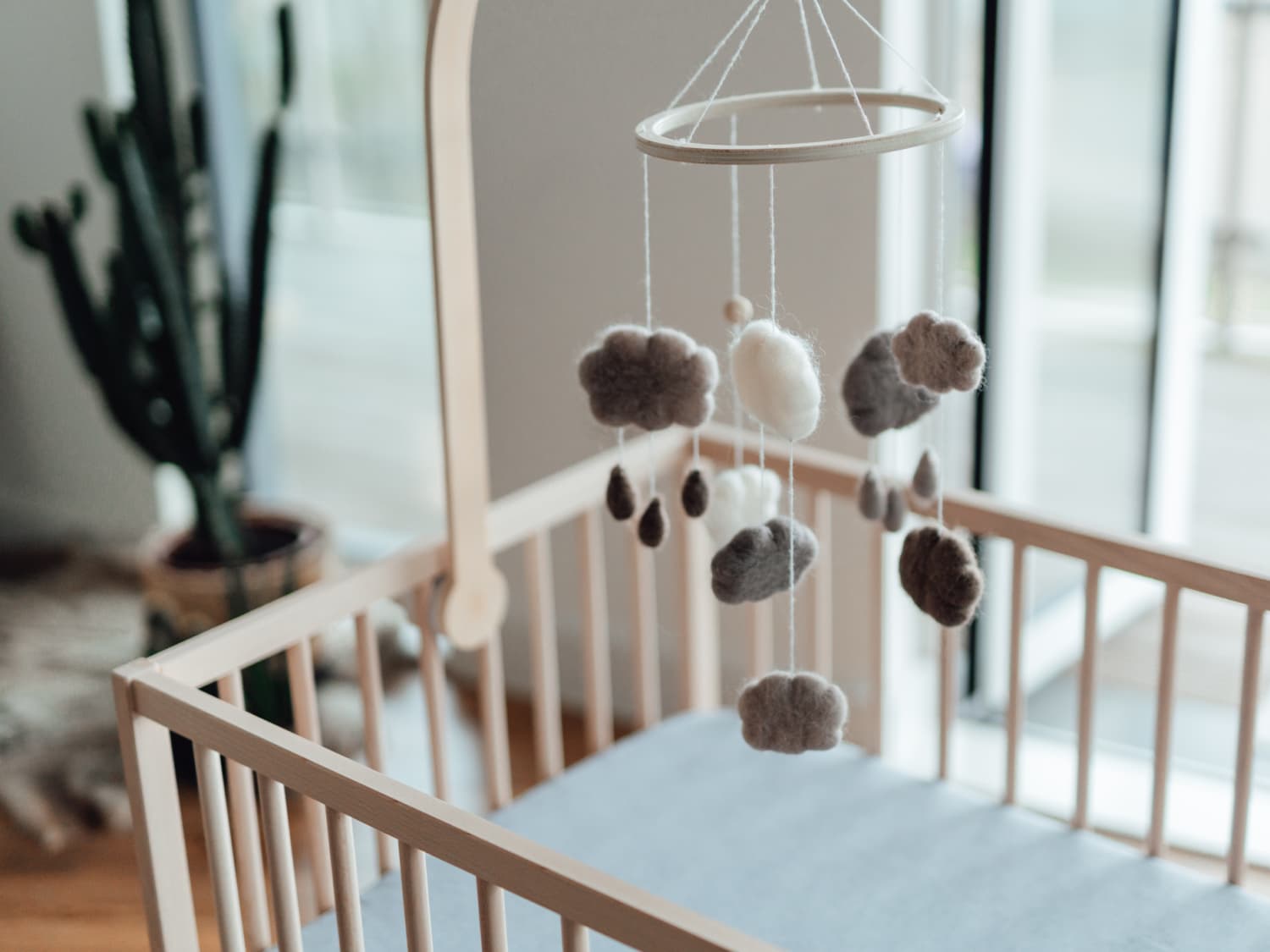 Nursery cot mobile store