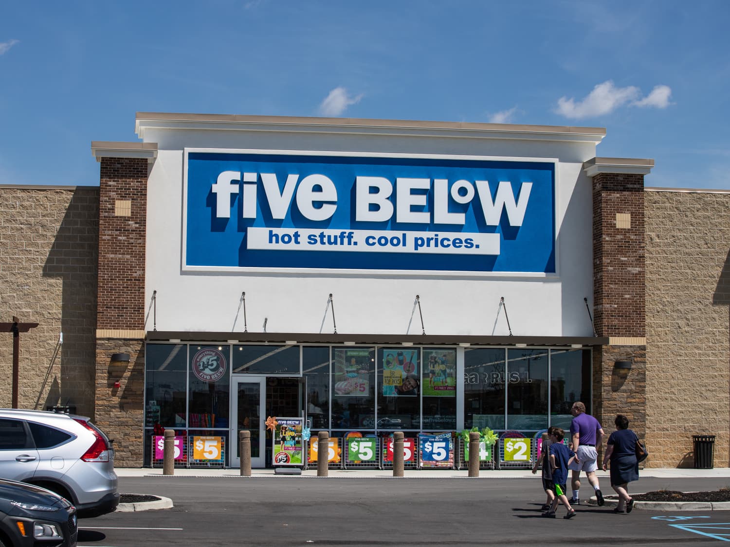 Five below clearance stock