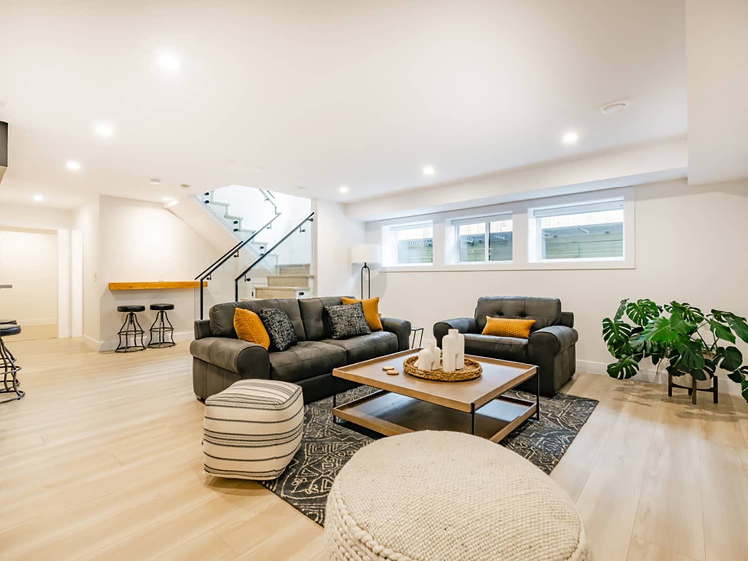 Daylight Basement Ideas 10 Basement Flooring Ideas That DIYers Can