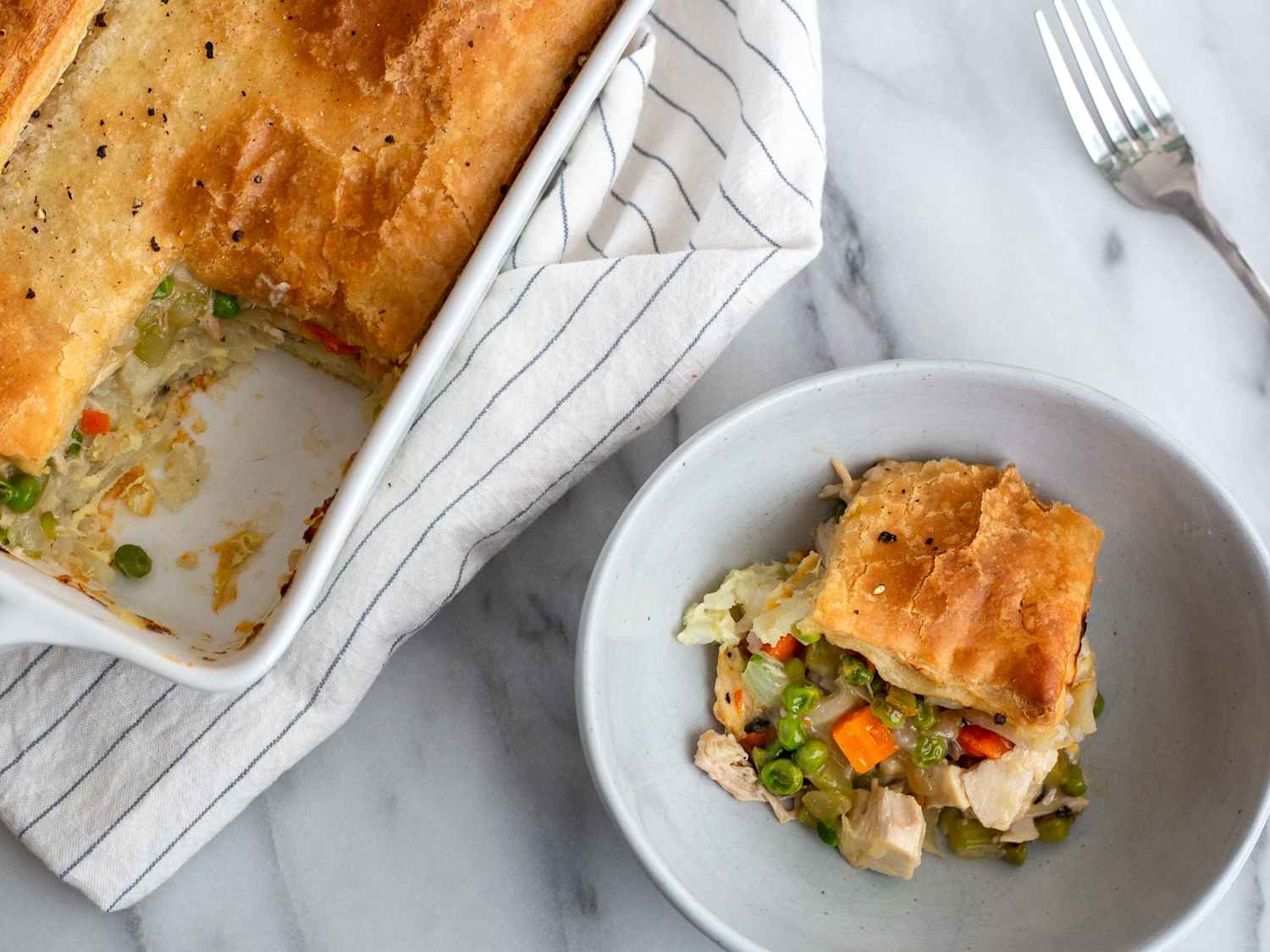 I Tried Reese Witherspoon's Favorite Chicken Pot Pie Casserole