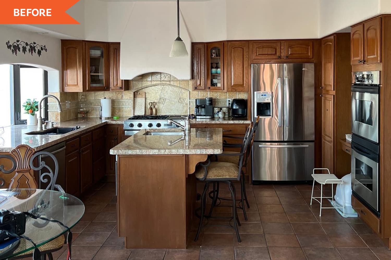Before and After: Painting the Cabinets in This Kitchen Made Everything Look New Again