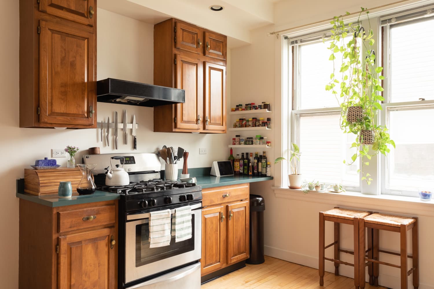 This TikToker Found an Ingenious Way to Completely Change the Look of Their Kitchen Cabinets
