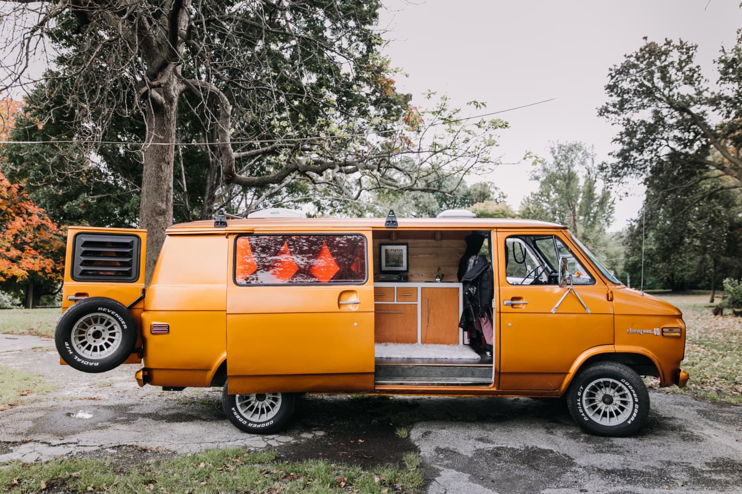 This Couple’s Camper Van Makeover Is Straight Out of a Fairytale