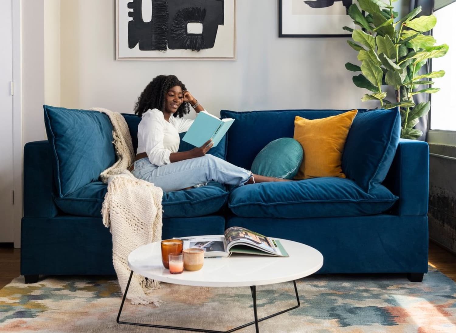 The Brand Behind My Favorite Comfy (and Easy-to-Assemble!) Sofa Is Having a Major Sale You Can’t Miss