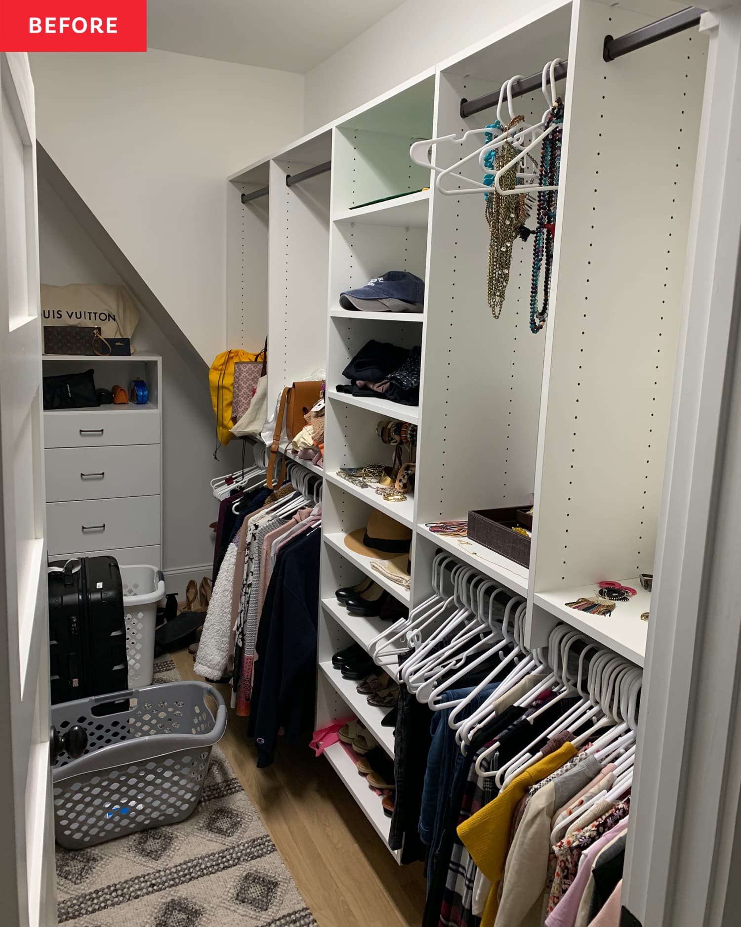 Before and After: See How a Pro Organizer Revamps This Messy, Underutilized Closet