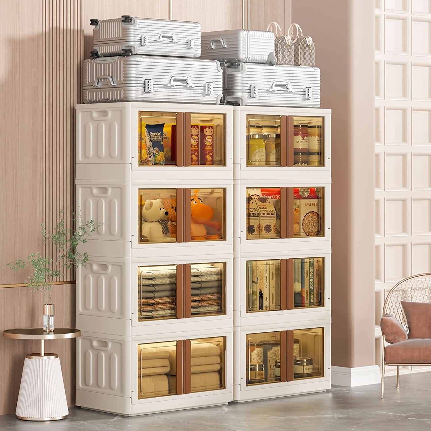 stackable office storage bins and baskets        <h3 class=