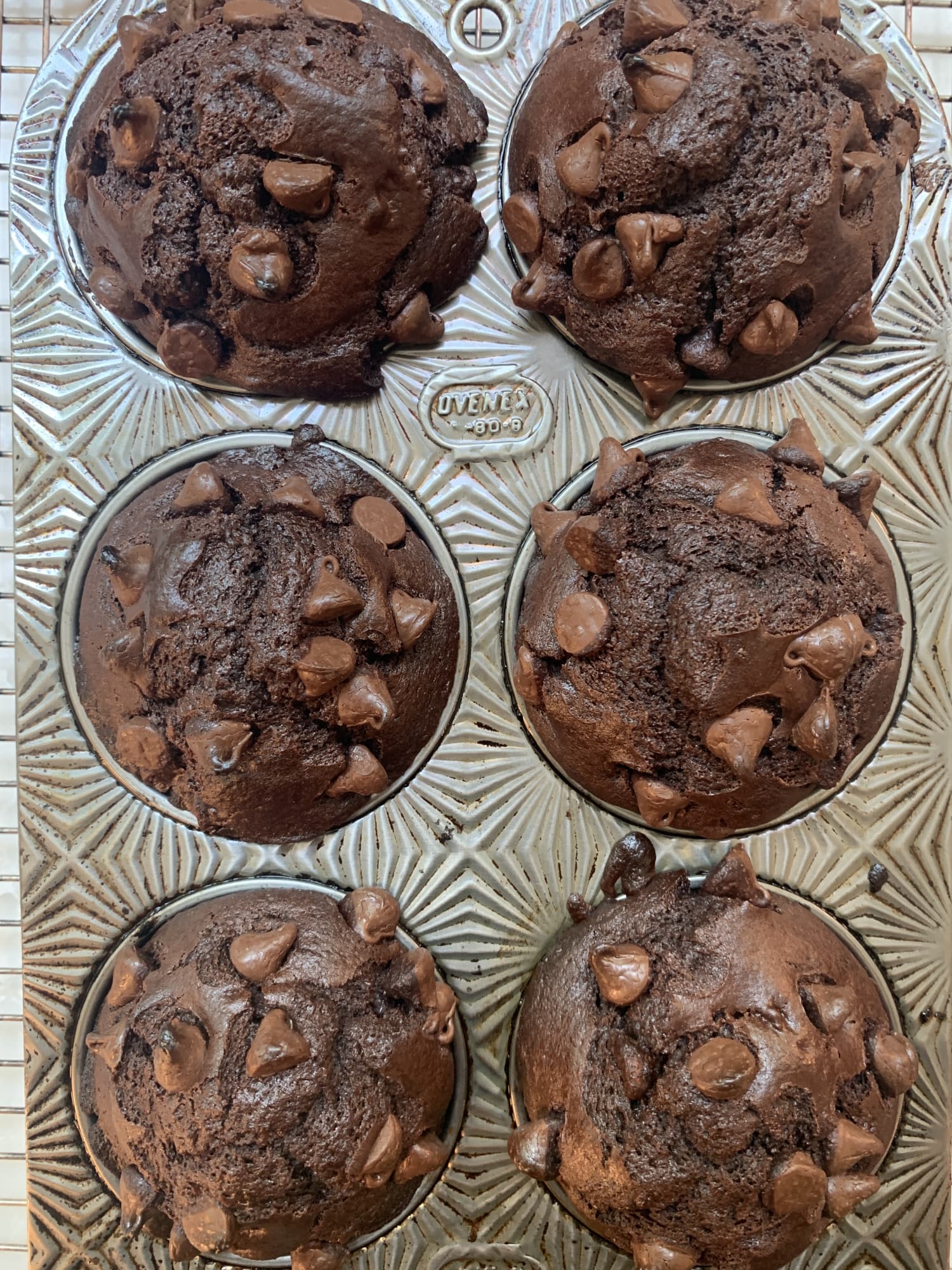 These Copycat Costco-Style Double Chocolate Chip Muffins Are a Must-Make