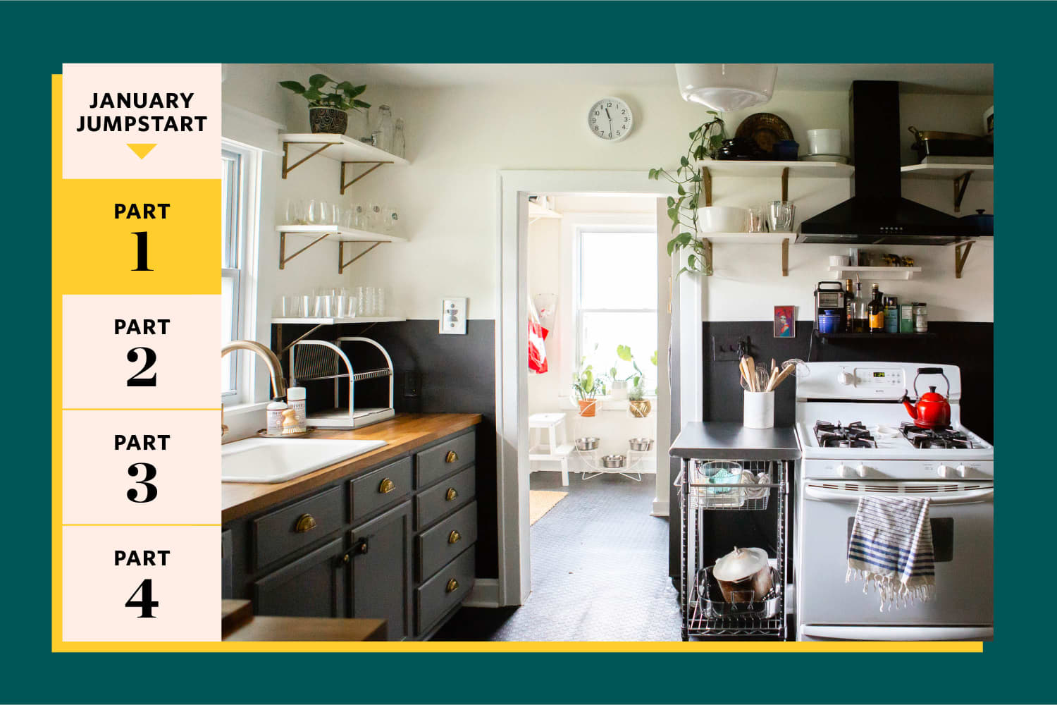 Join Our January Jumpstart: 4 Weeks, 4 Easy Steps To a Better, More Organized Kitchen