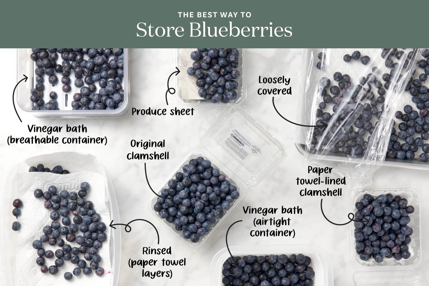 We Tried 7 Methods for Storing Blueberries and the Winner Outlasted Them All