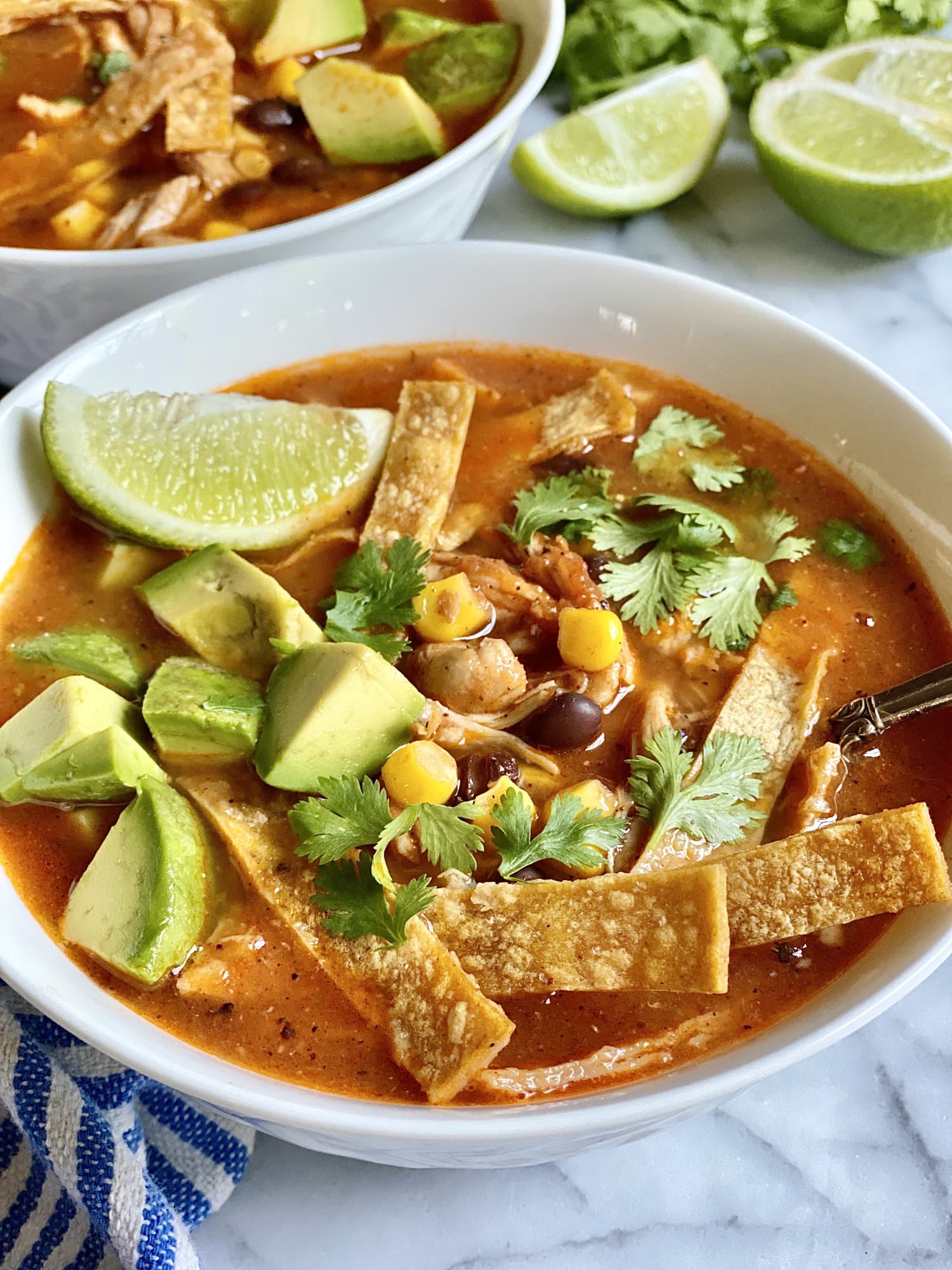Instant Pot Chicken Tortilla Soup Makes the Best Leftovers