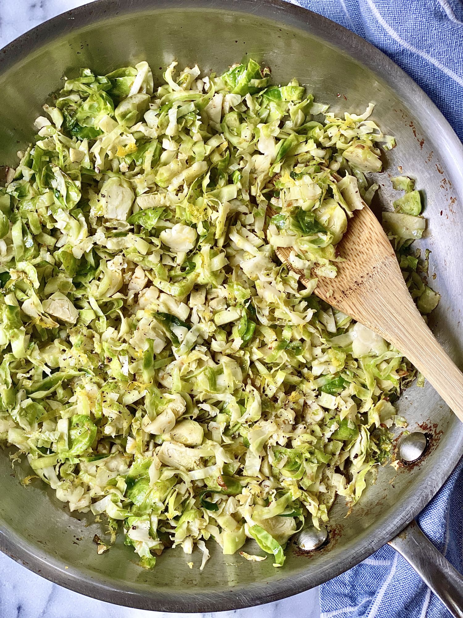 Lemony Shaved Brussels Sprouts Are Ready in Just 10 Minutes