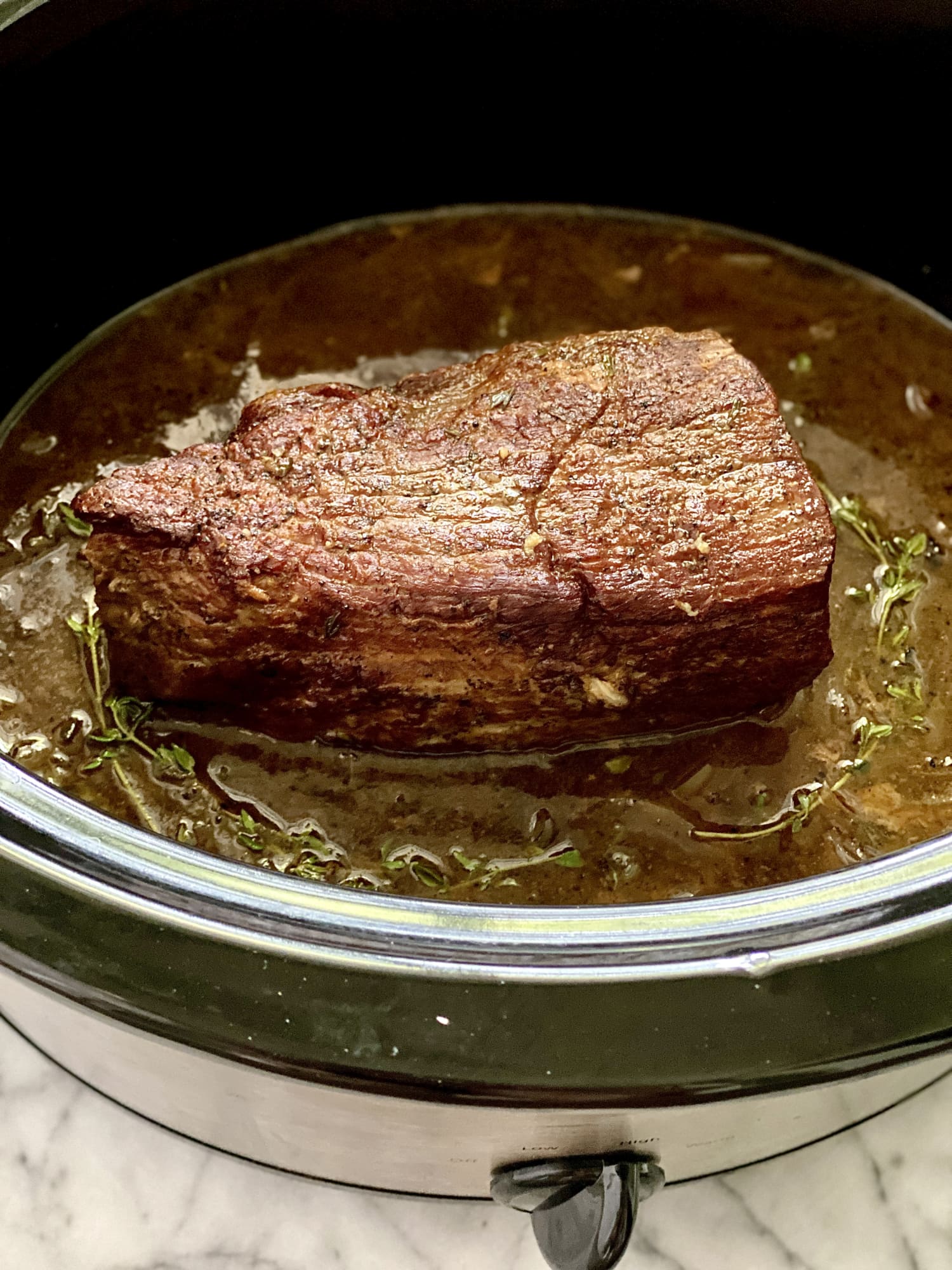 Slow Cooker Roast Beef Is an Easy and Impressive Holiday Main