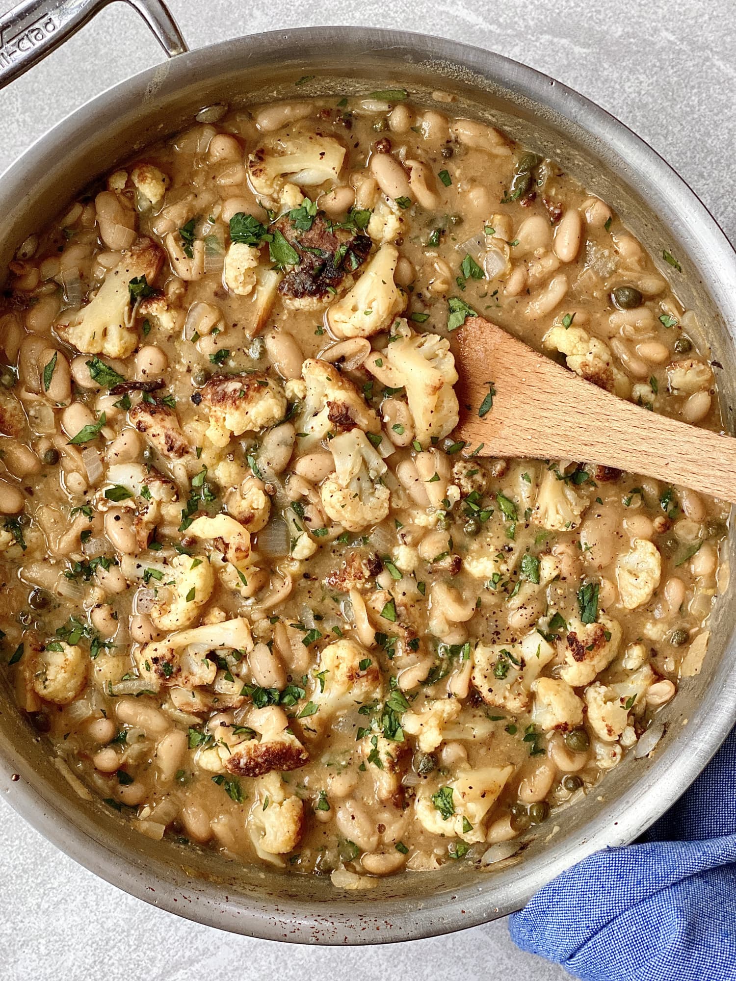 Braised Cauliflower and White Bean Piccata Is the Tight Budget Recipe I Rely On