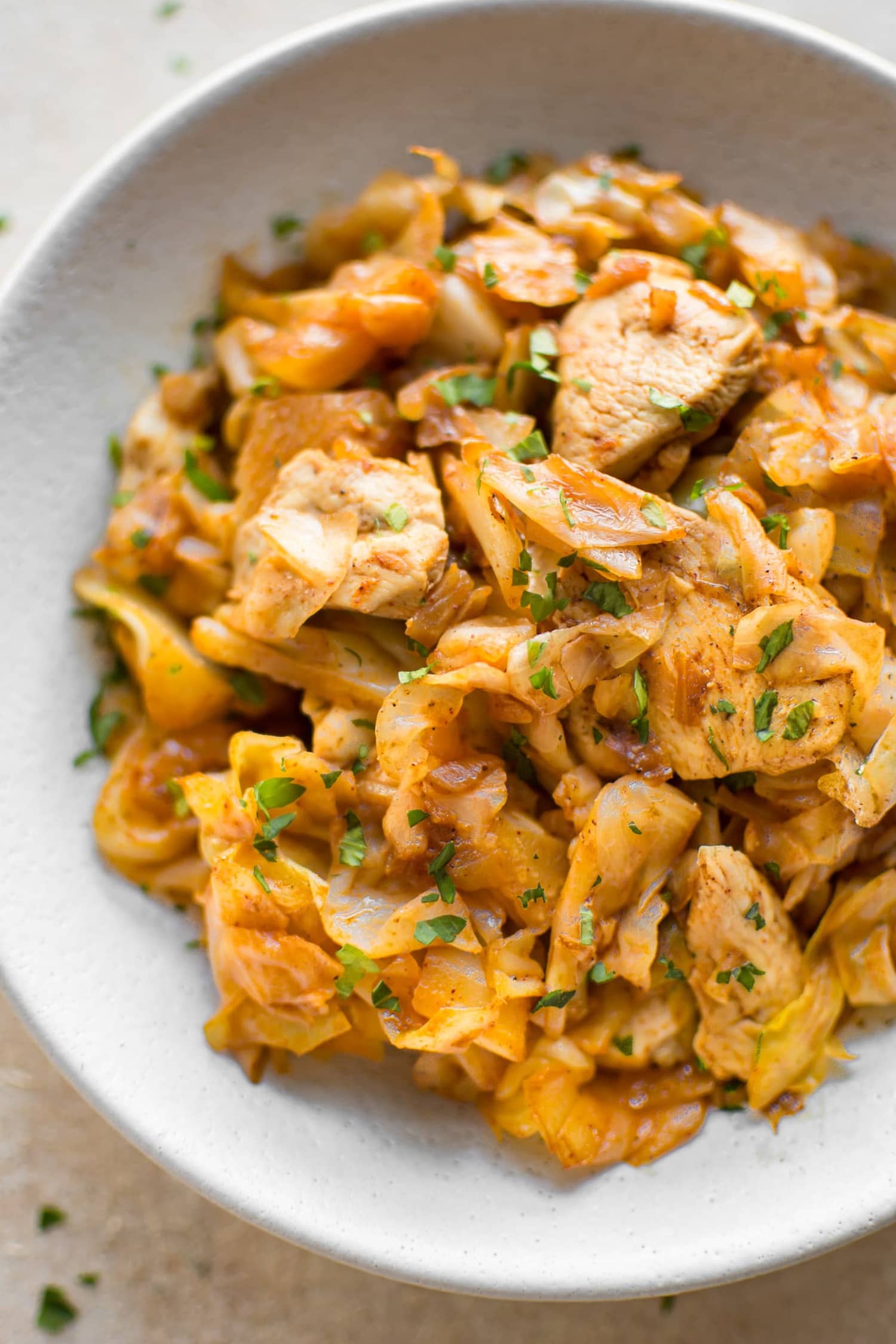 Easy Chicken and Cabbage Stir-Fry Is Your Answer to “What Should I Make for Dinner Tonight?”