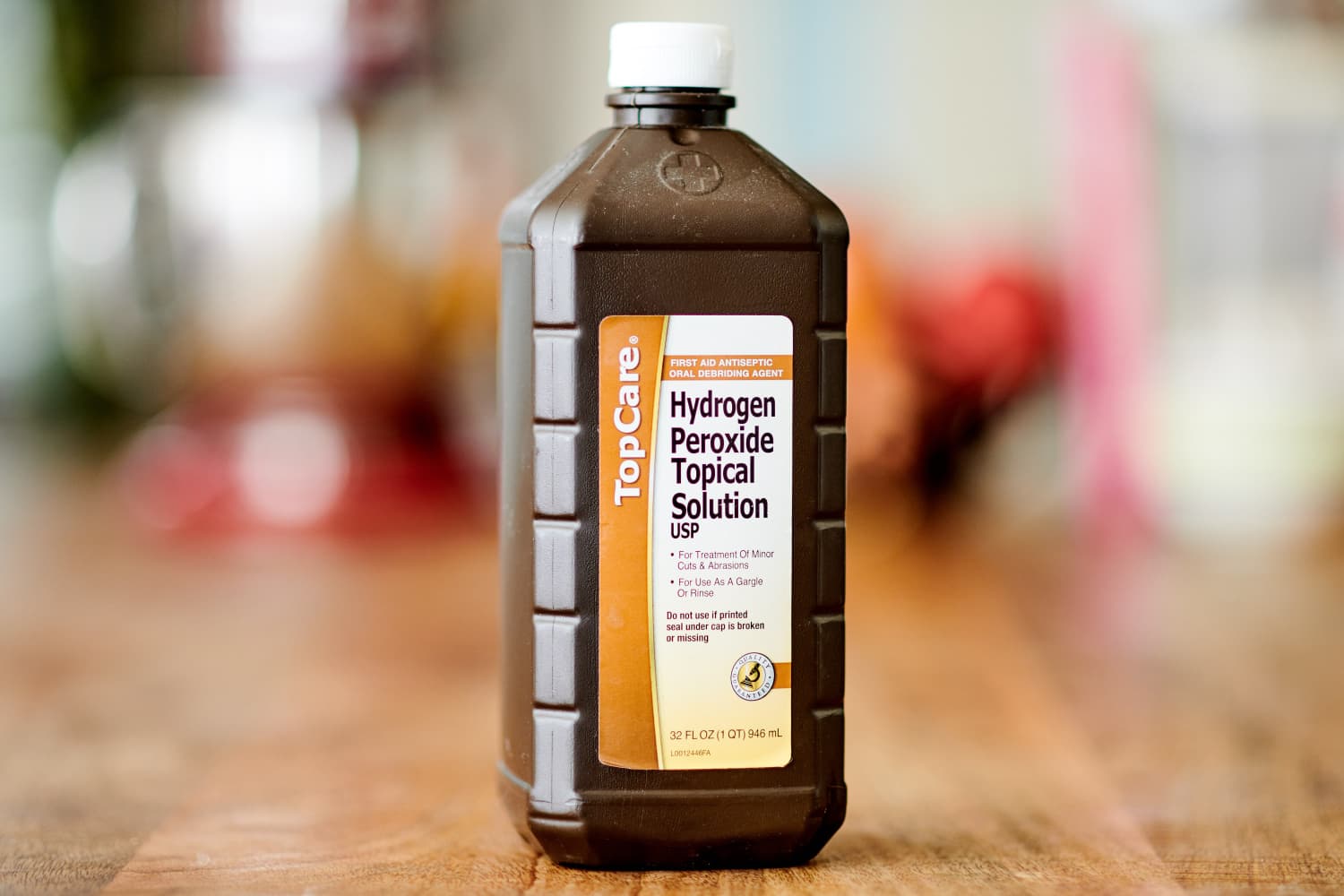 The First Thing You Should Do with a New Bottle of Hydrogen Peroxide