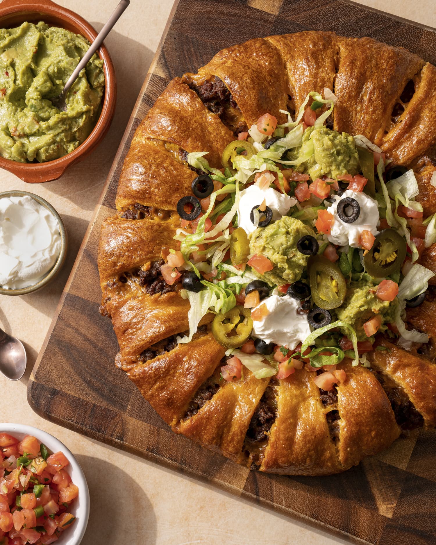 Taco and Pizza Night Join Forces in This Taco Ring