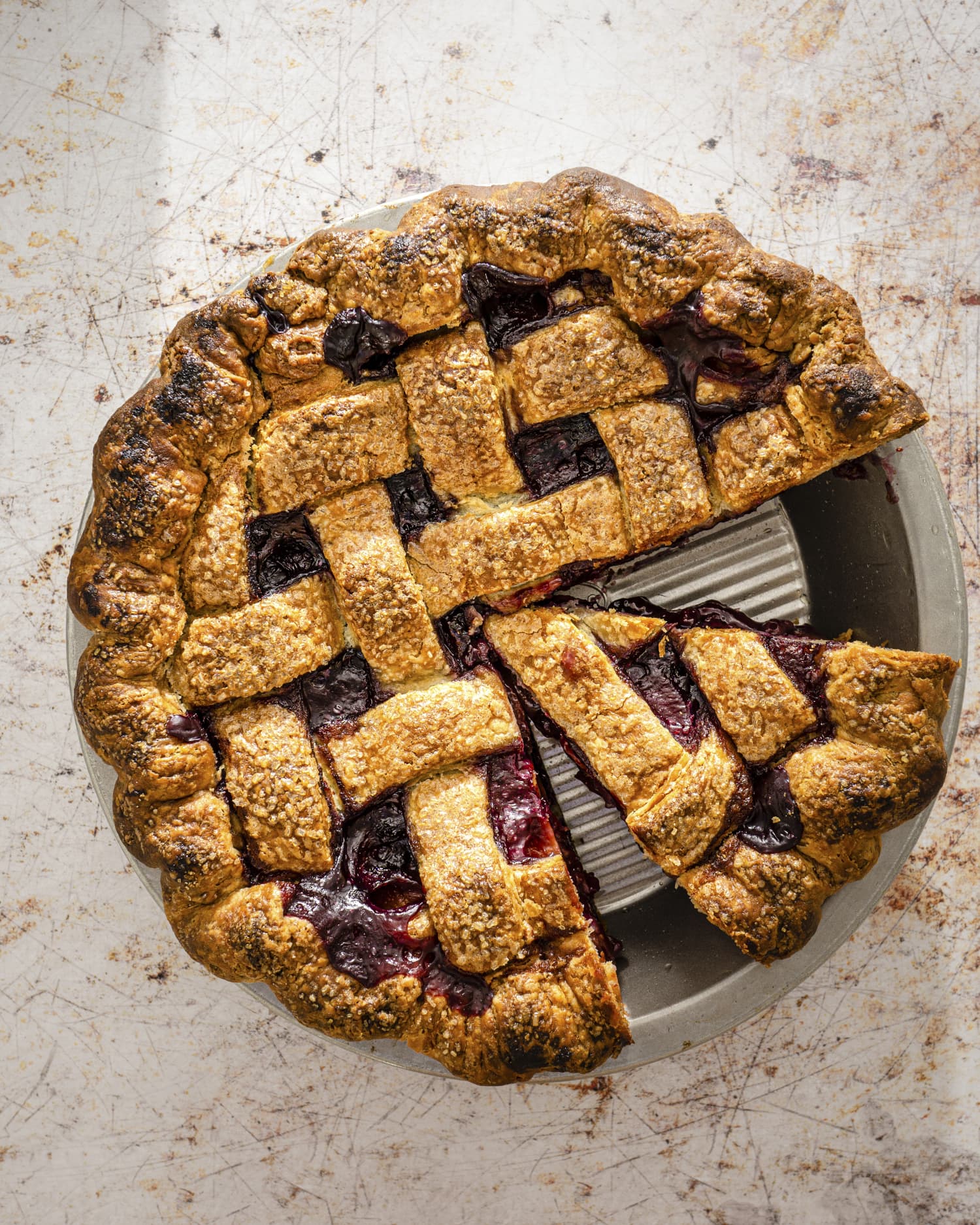 This Peach Blueberry Pie Is the Ultimate Fruity Pastry