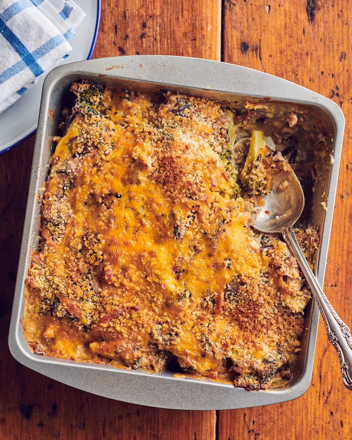 Cheesy Broccoli Rice Casserole Is All the Best Things In One Cozy Dish