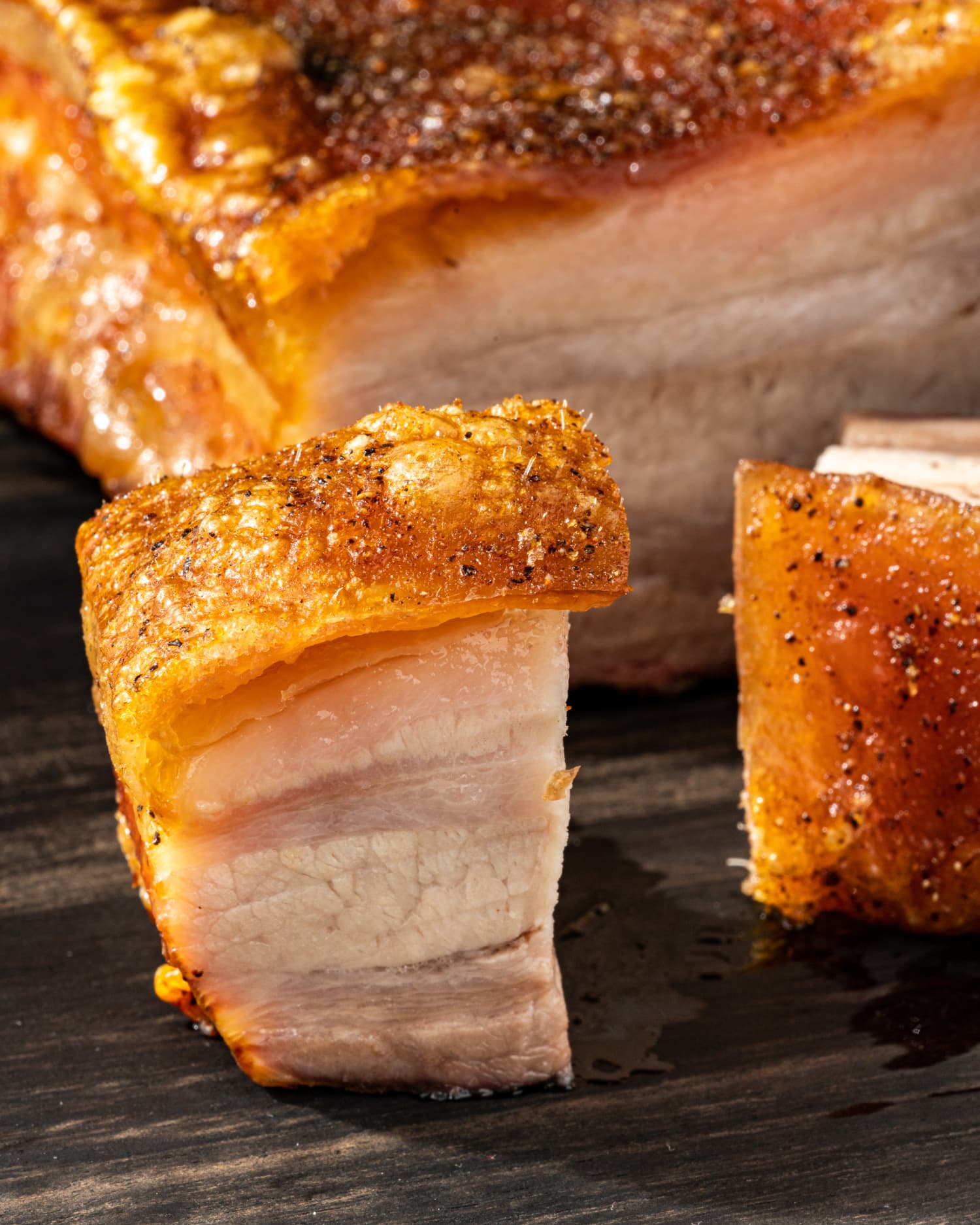 This Crispy Slow-Roasted Pork Belly Practically Makes Itself