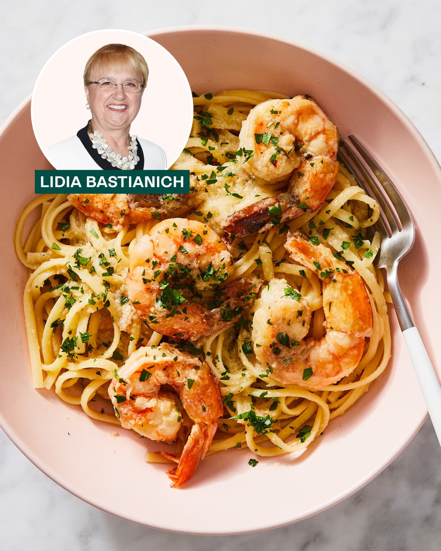 Lidia Bastianich’s Shrimp Scampi Is Perfect in Every Way