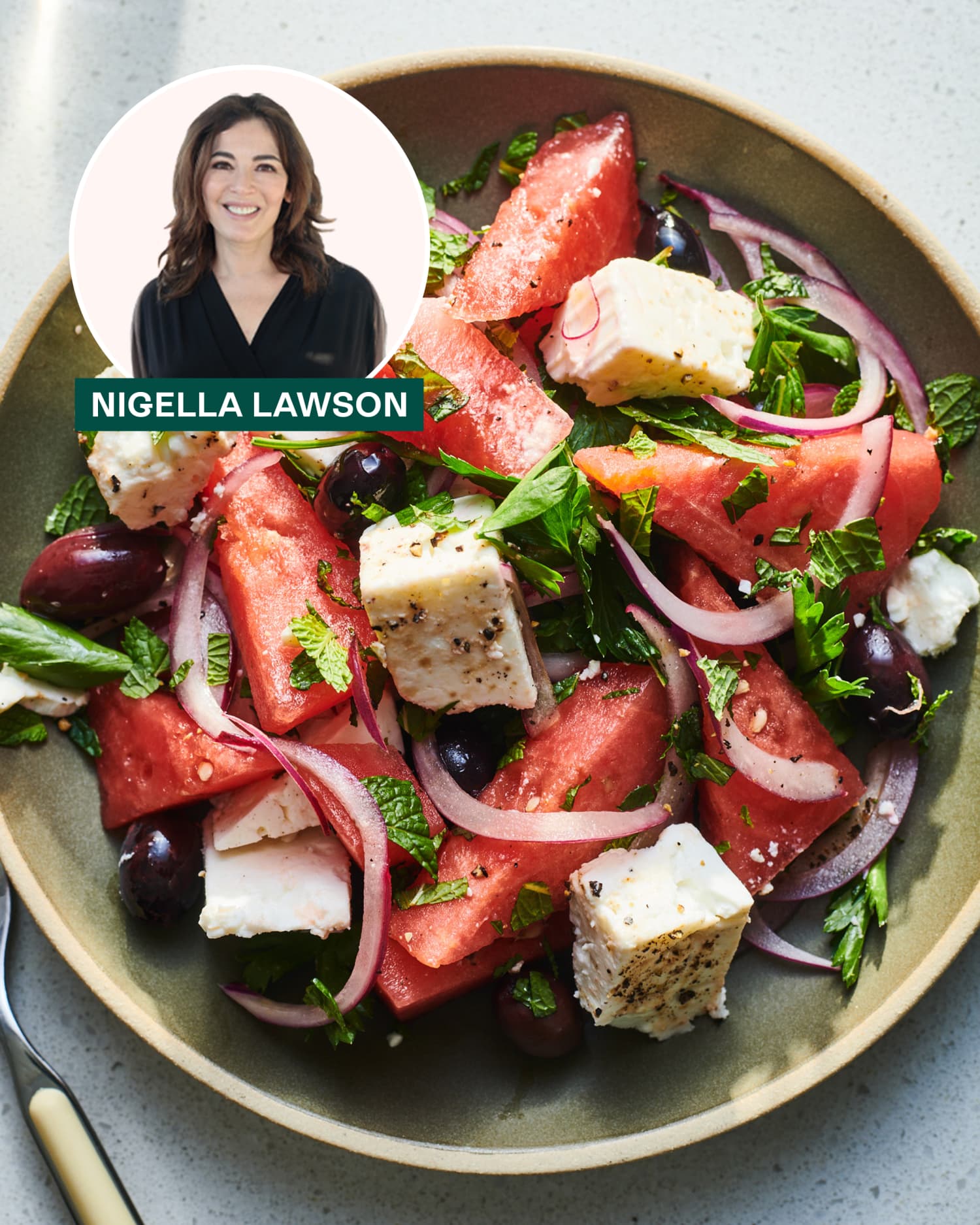Nigella Lawson's Watermelon Salad Hits All the Right Notes