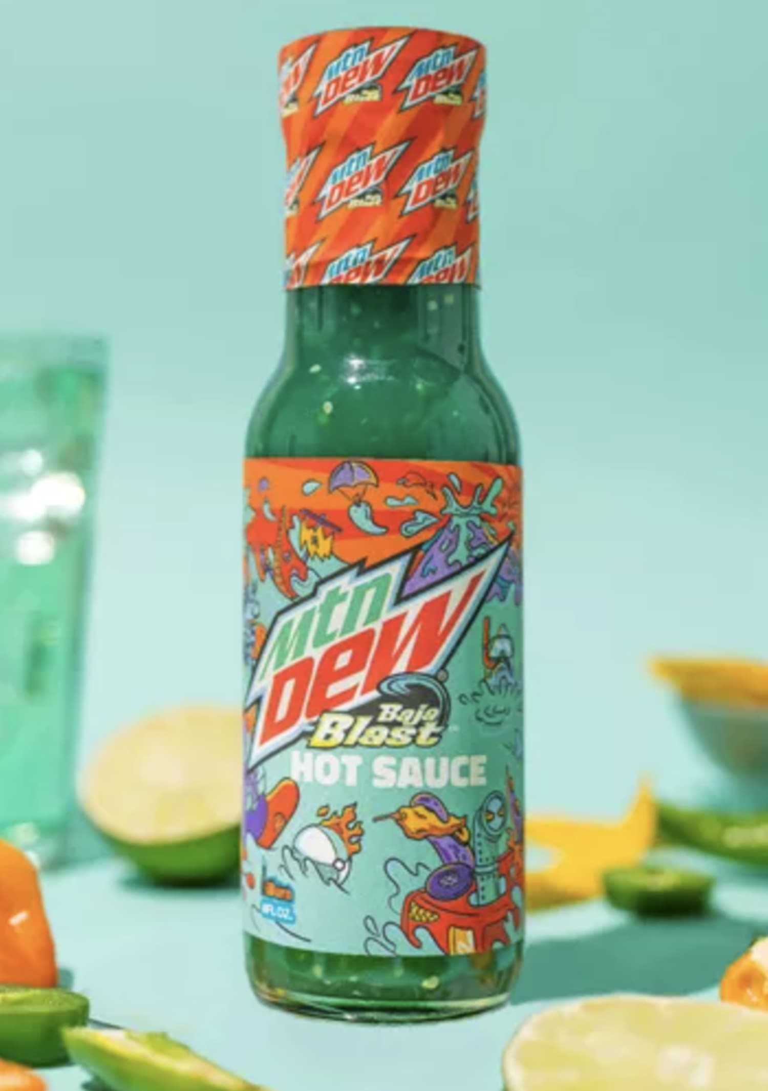 Mountain Dew’s is Dropping a Baja BlastFlavored Hot Sauce, but There’s