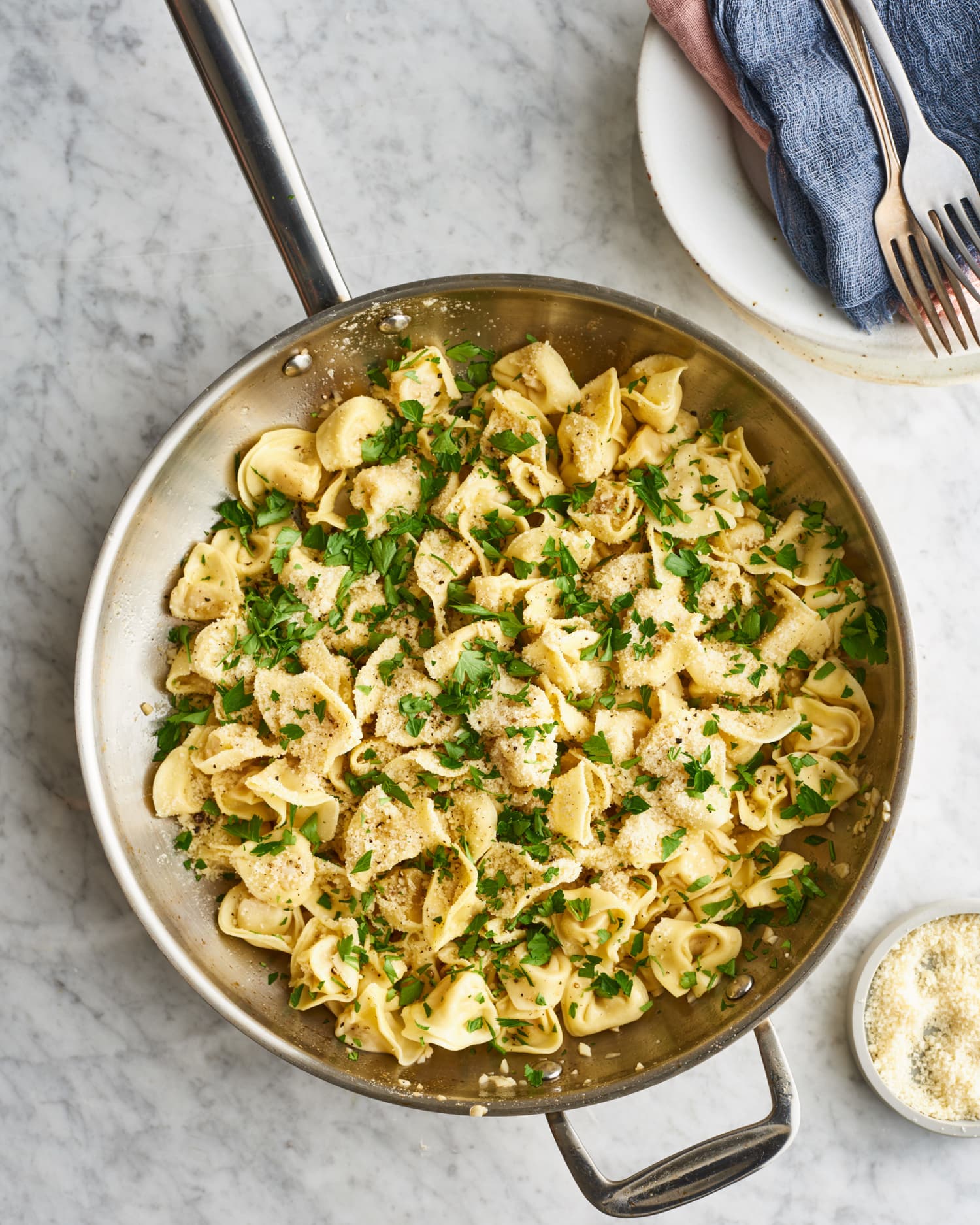 15Minute Garlic Butter Tortellini Is Like Buttered Noodles 2.0 Flipboard