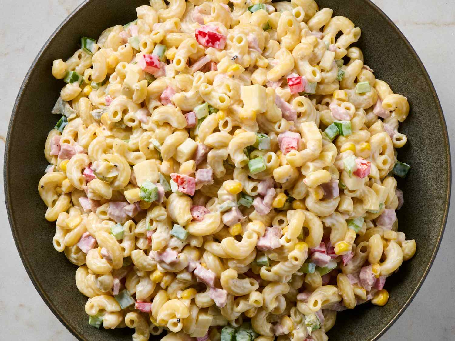 Ensalada De Coditos Con Jamón (Macaroni & Ham Salad)