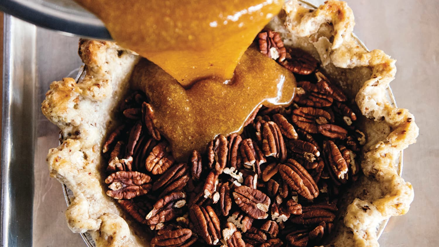 Brandy Pecan Pie-image