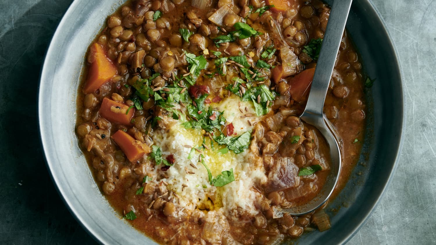 Lentil Parmesan Soup Recipe-image