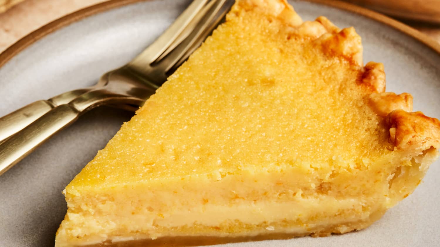 Blood Orange Chess Pie