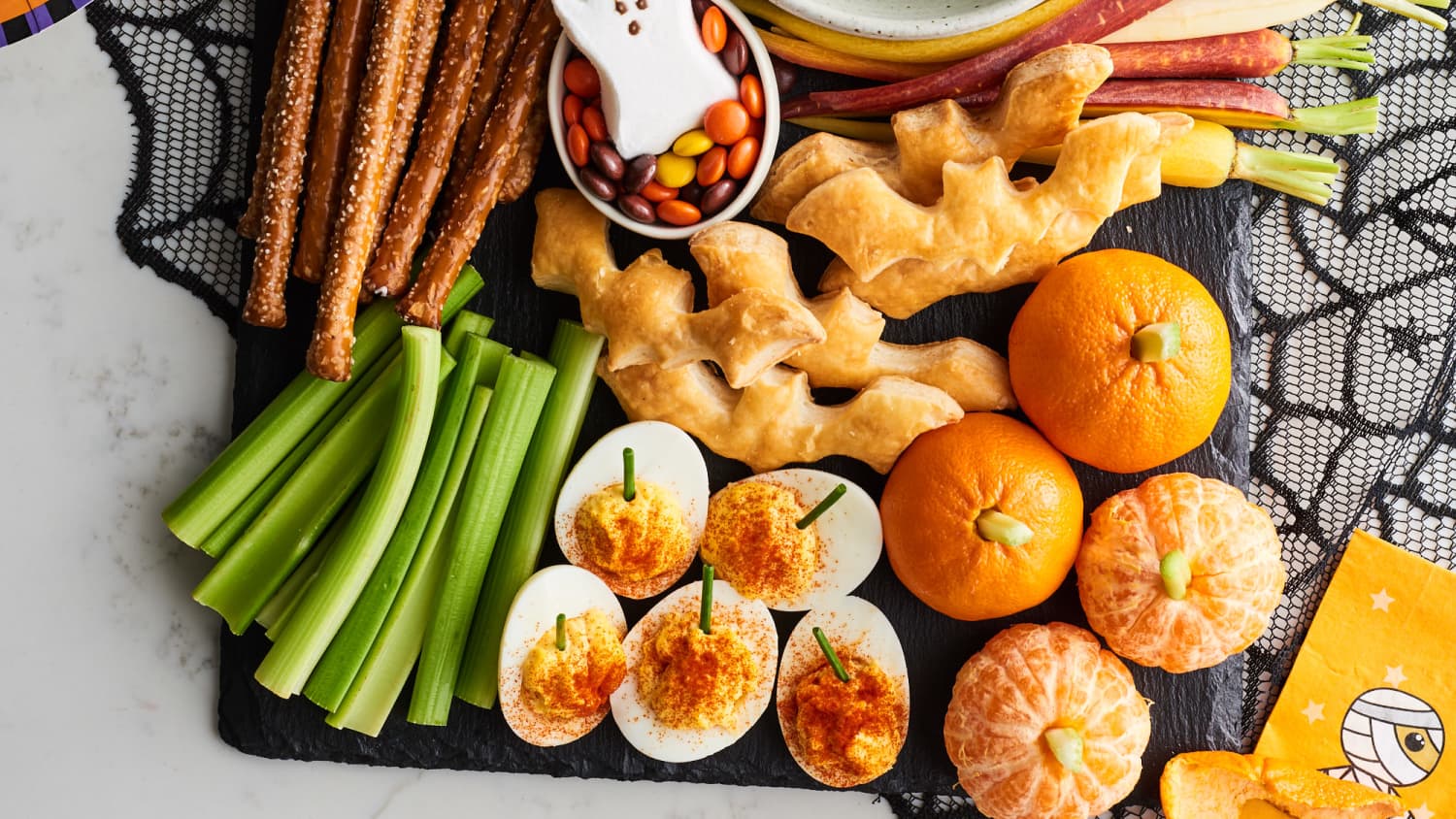Here S How To Make A Halloween Snack Board Kitchn