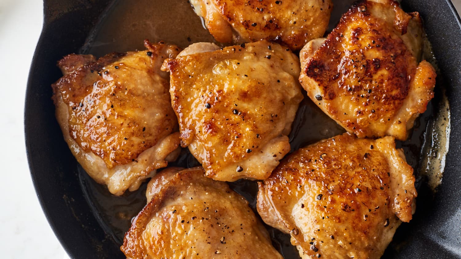Apple Cider-Glazed Chicken Thighs-image