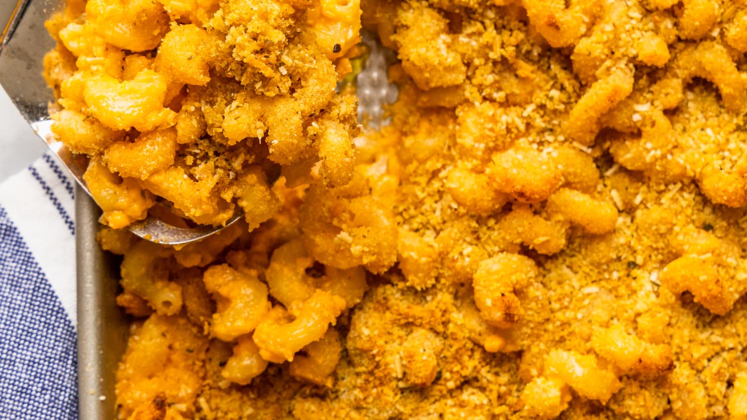 Crispy Sheet Pan Mac and Cheese