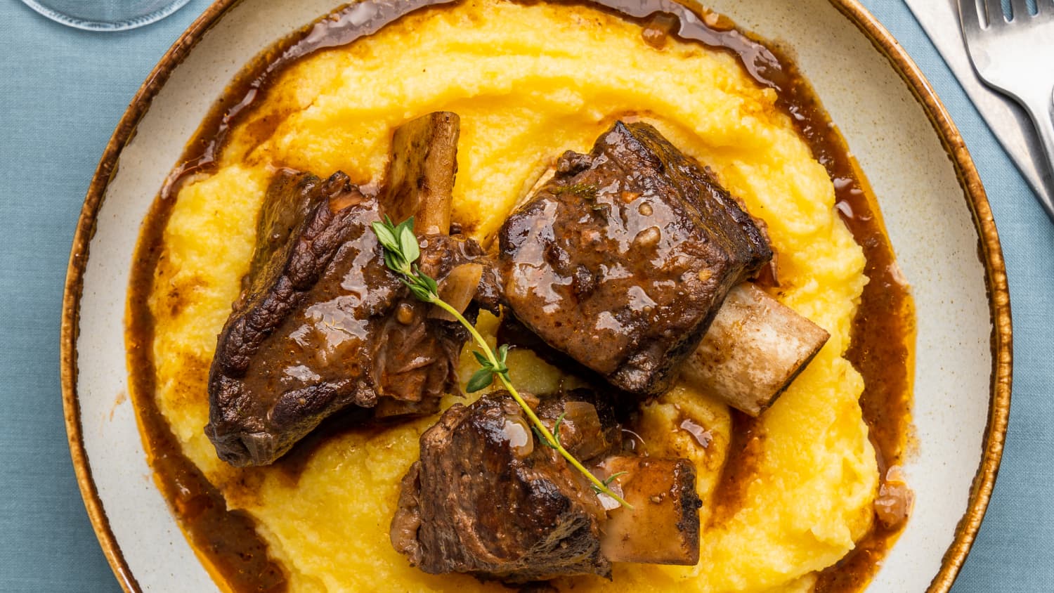 Slow Cooker Red Wine-Braised Short Ribs-image