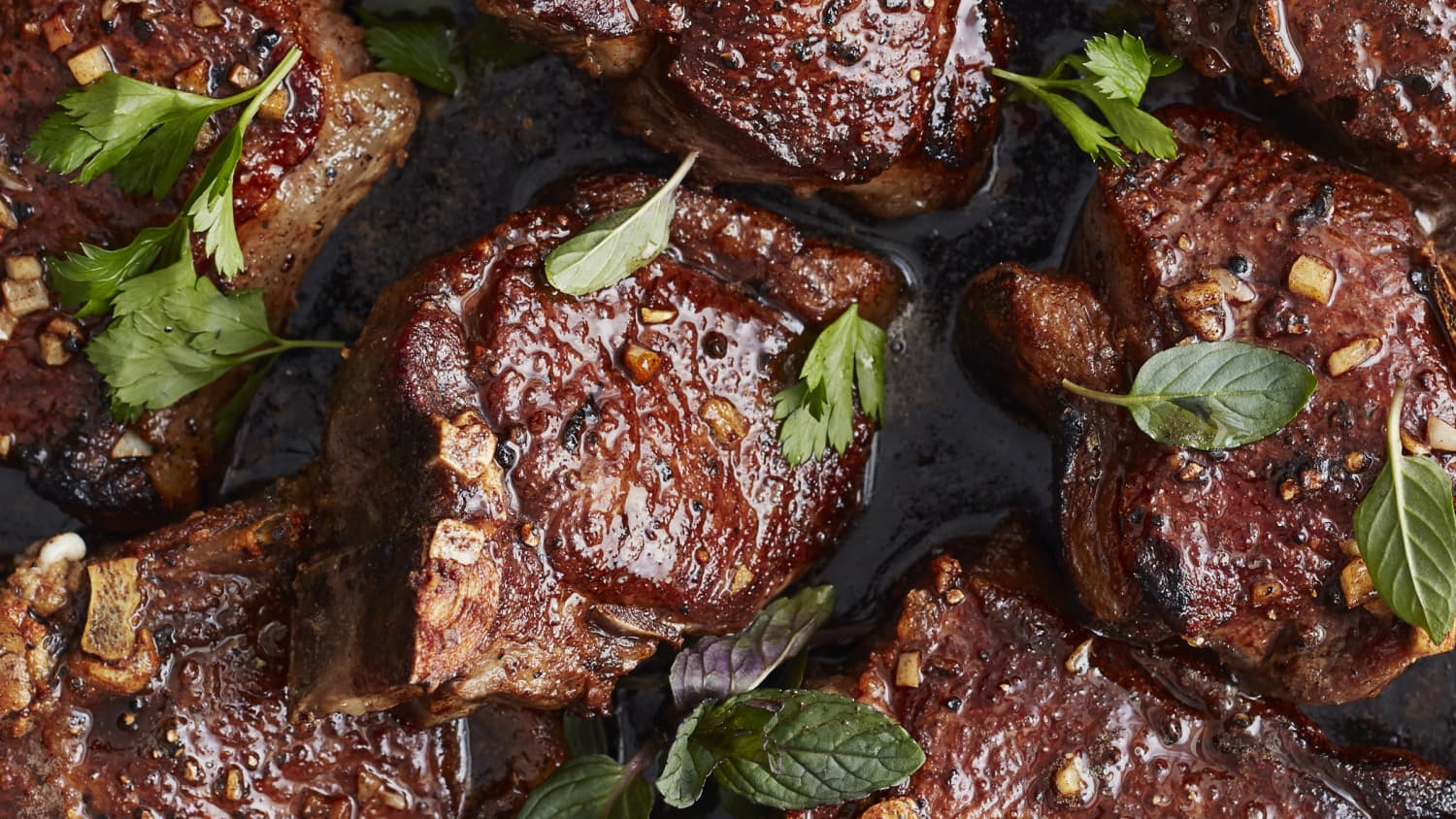 Garlic Butter Lamb Chops-image