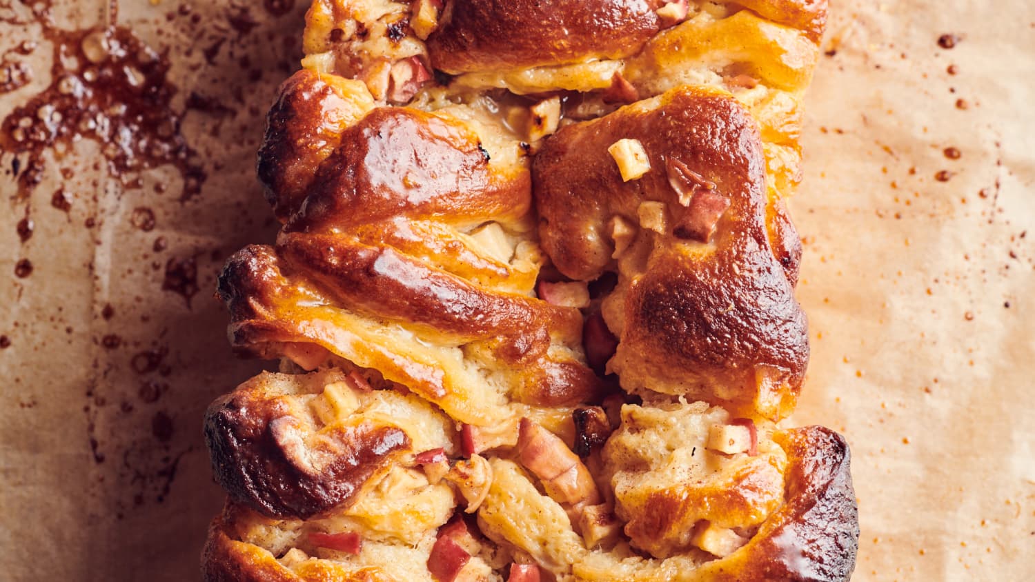 Apple Honey Challah Pull-Apart Bread-image