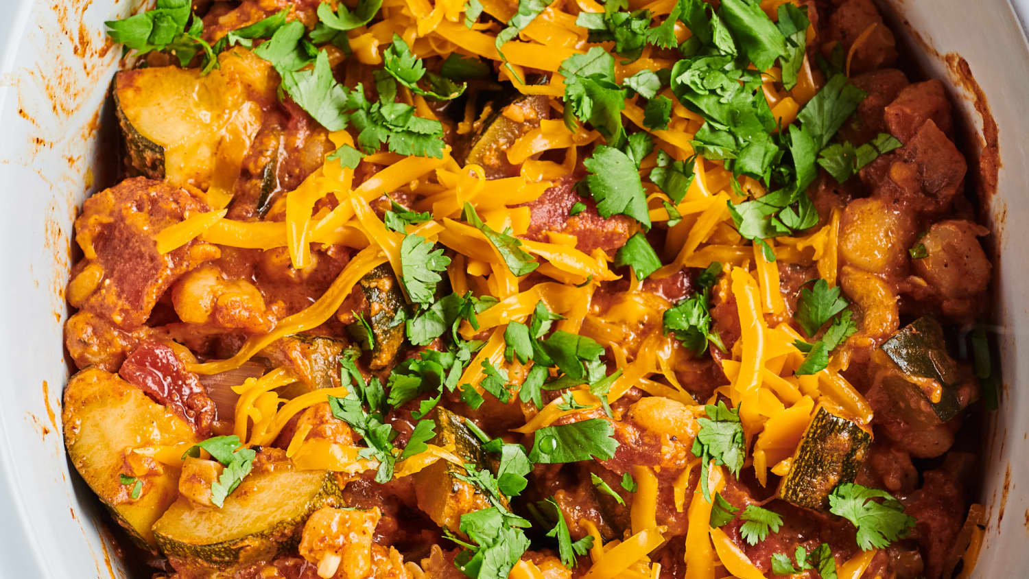 Slow Cooker Hominy Squash Casserole-image