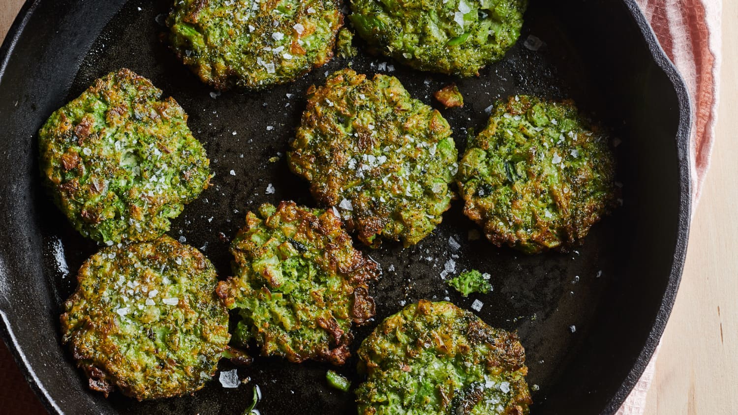 2-Ingredient Broccoli Fritters-image