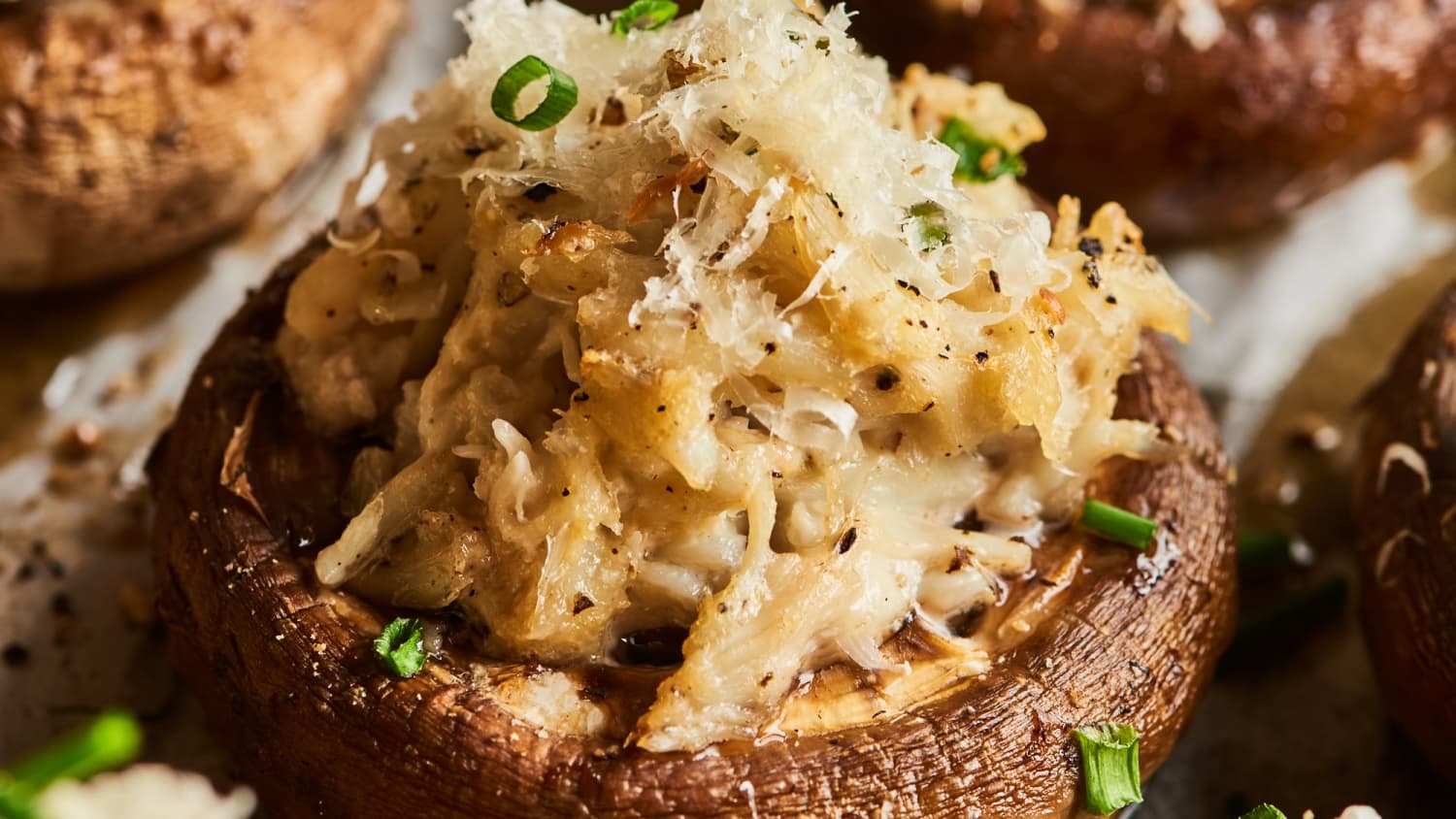 Crab-Stuffed Mushrooms-image