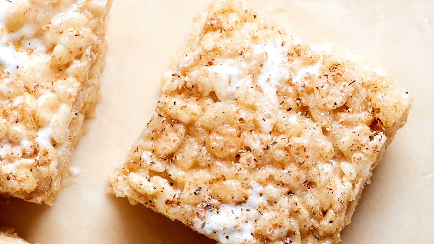 Eggnog Rice Krispie Treats-image