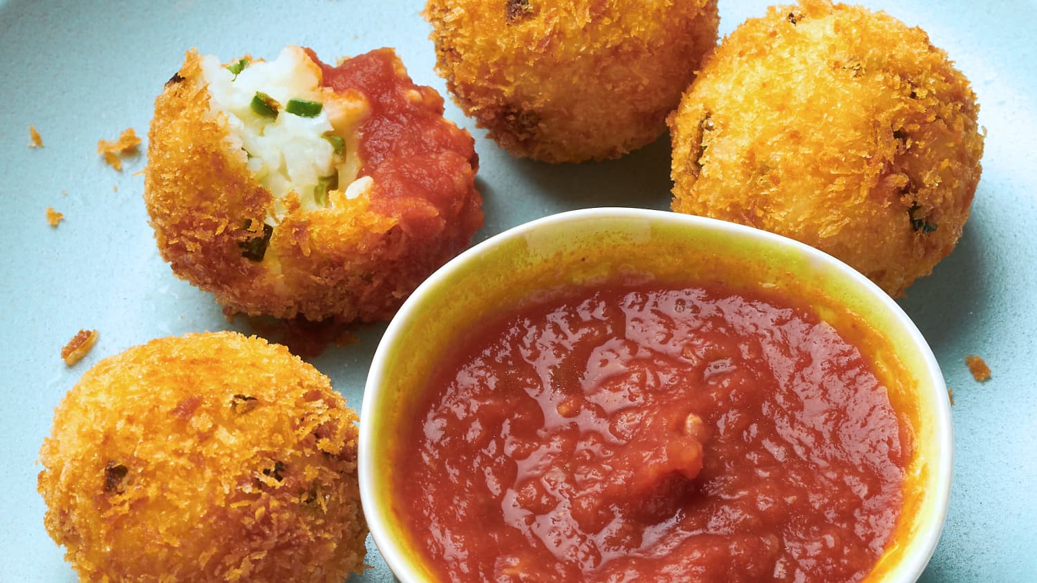 Jalapeño Popper Rice Balls-image