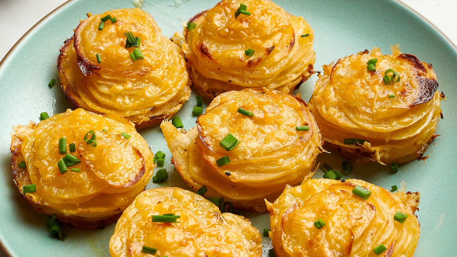 Crispy, Cheesy Potato Stacks-image