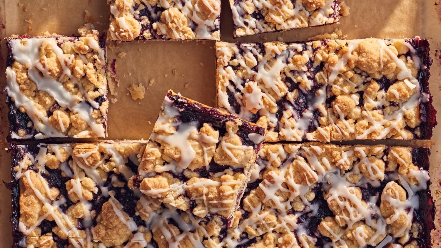 Triple Berry Crumb Bars-image