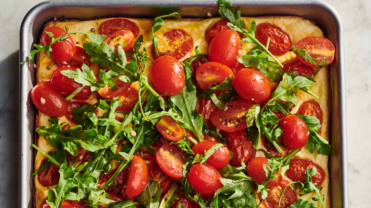 Fresh Tomato Slab Pie-image